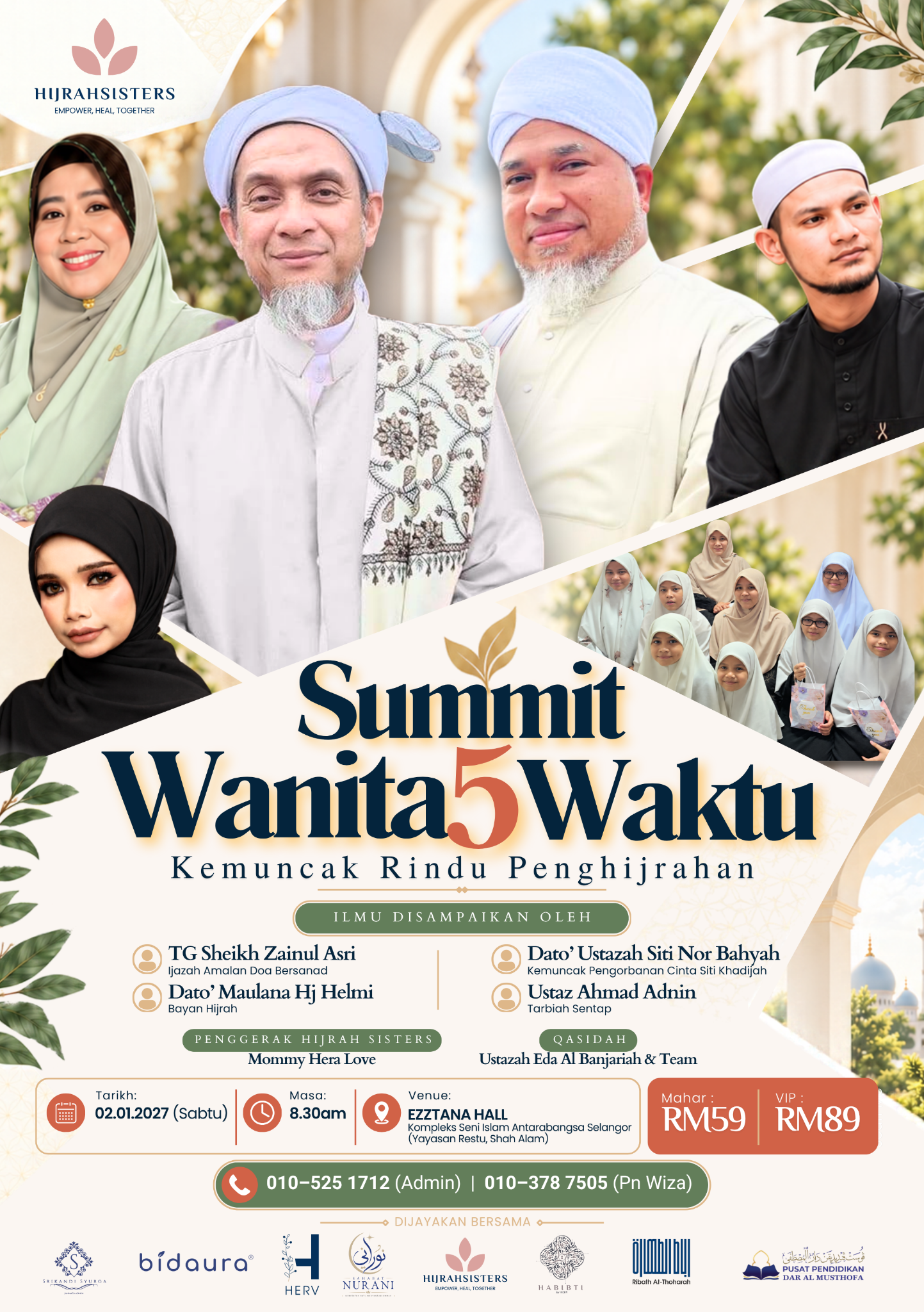 Poster Summit Wanita5Waktu